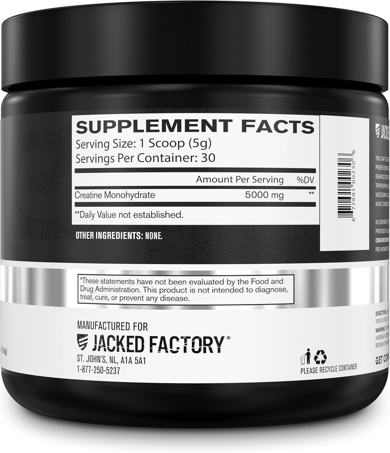 Creatine Monohydrate Powder 150G – 5G Daily Creatine Supplement for Men and Wome
