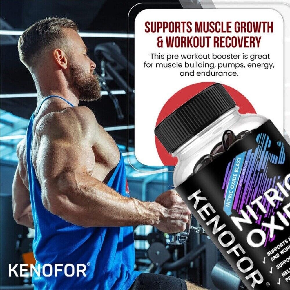 NO booster | Boosts nitric oxide levels improves cardiovascular health 1200 mg