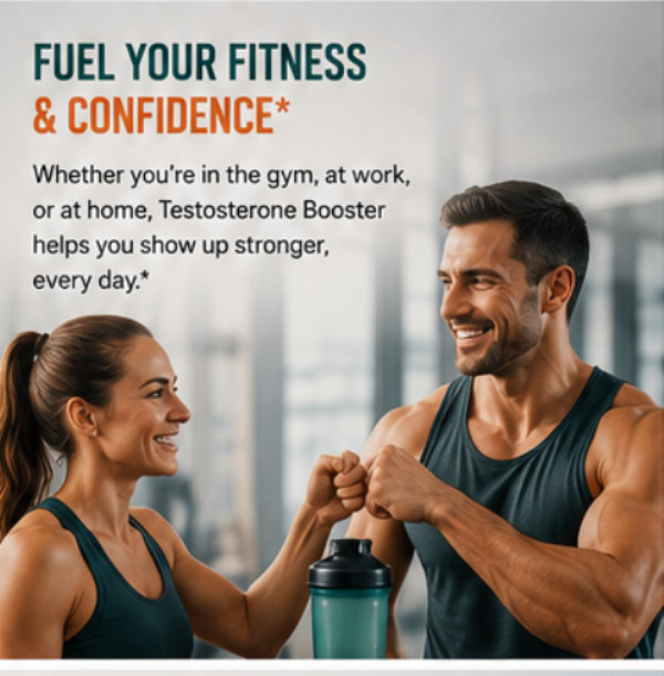 1x Testosterone Booster Tribulus Terrestris Chrysin Low Test Boost Natural