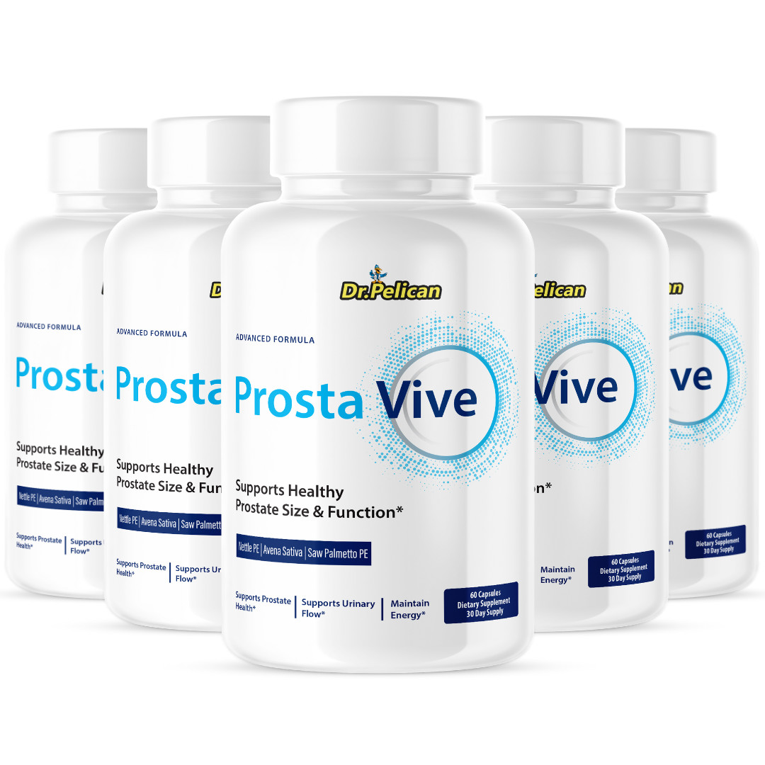 Prosta Vive- Support Supplement for Men – Urinary & Bladder Health-5 Bottles