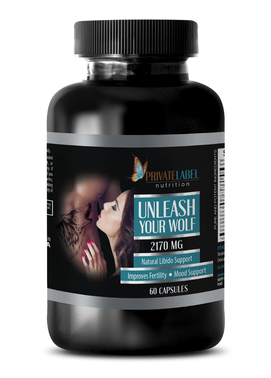 UNLEASH YOUR WOLF – Male Enhancement – Sexual Drive – Extra Strength (1 Bottle)