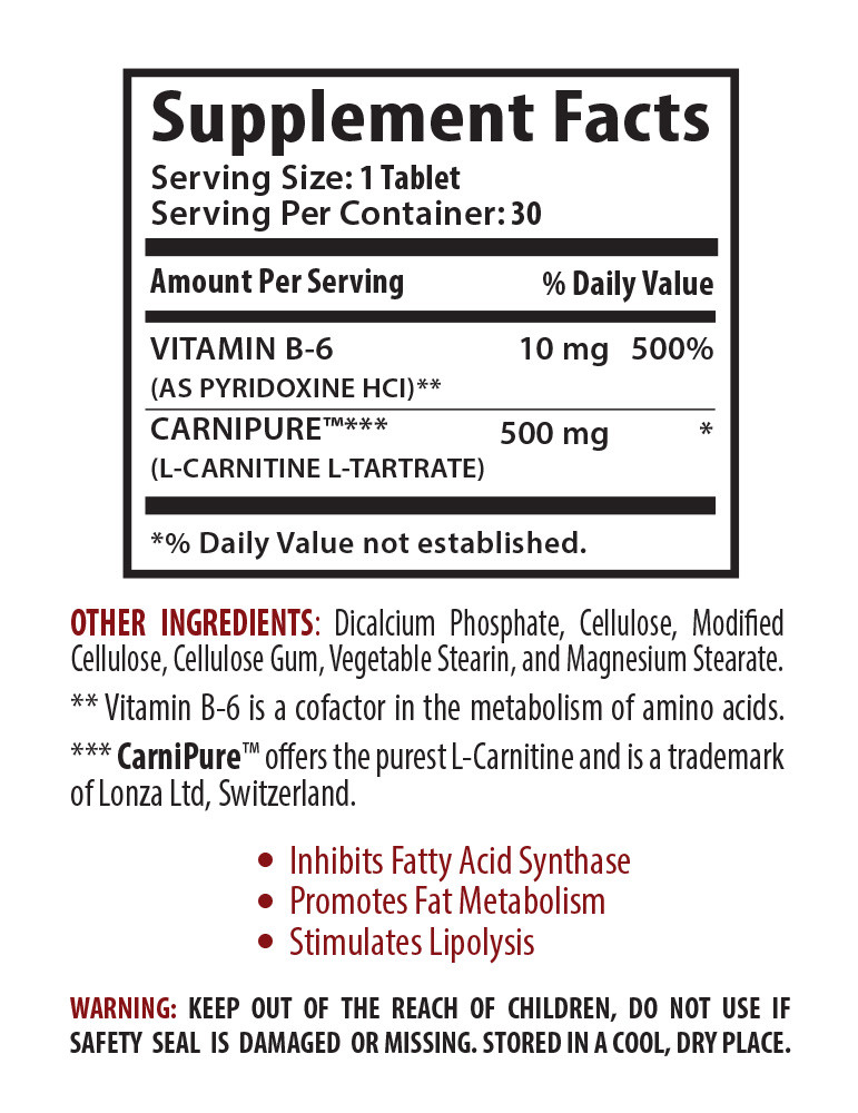 Improved Male Fertility – L-CARNITINE 510mg – L-Carnitine Pills – 2 Bottles