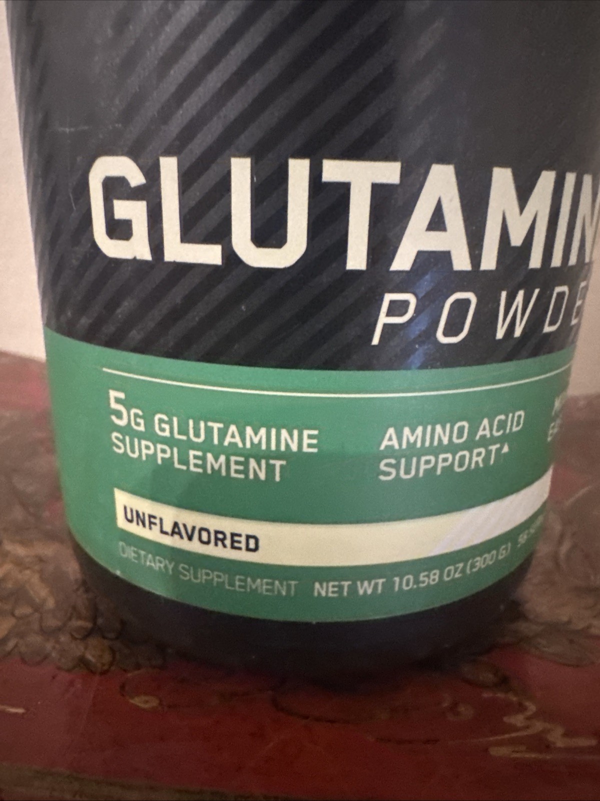 ON Nutrition Glutamine Powder, Unflavored, 10.58 oz (300 g)