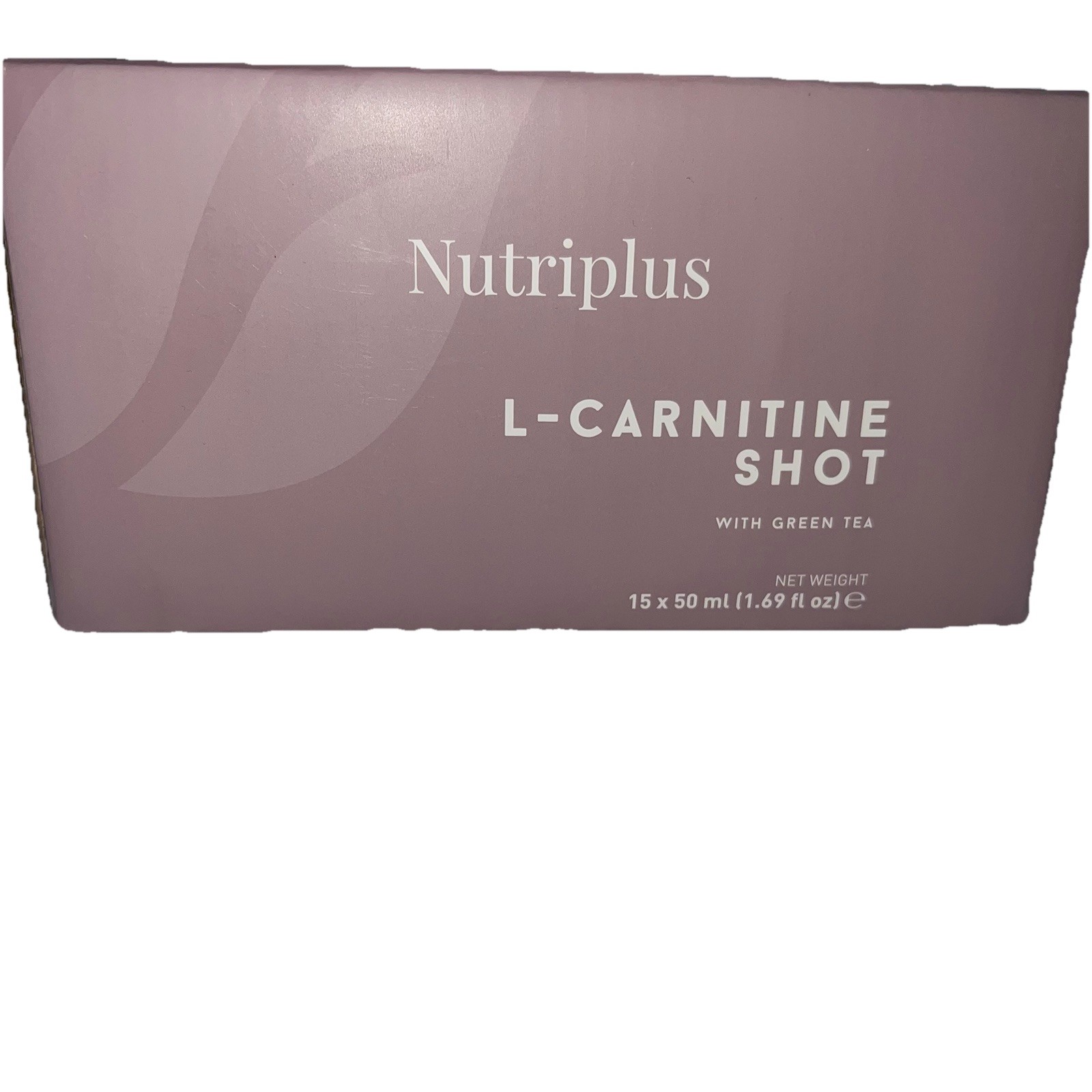 Nutriplus L-Carnitine Green Tea Shot 15x50ml Orange 1500mg Weight Mgmt