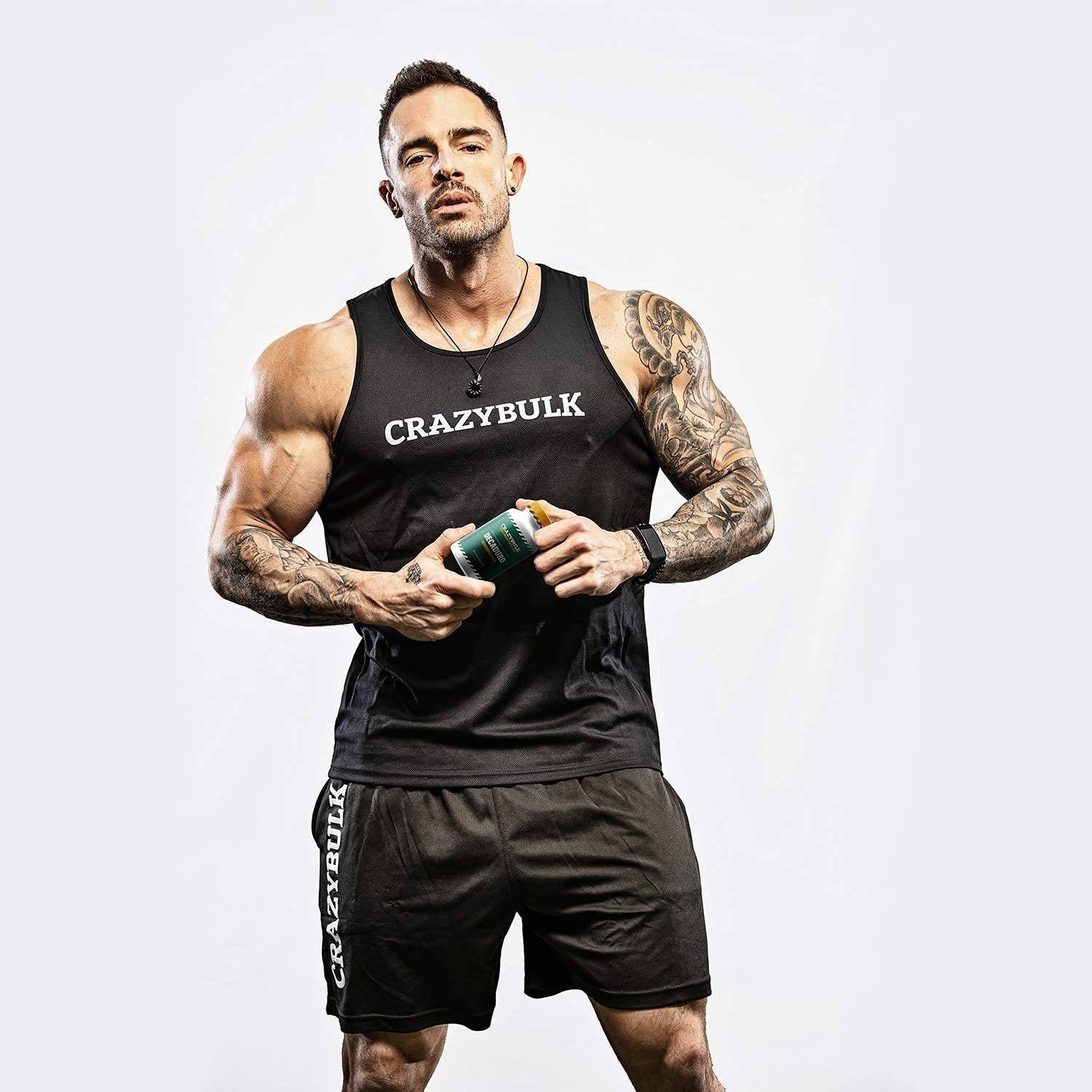 CrazyBulk Decaduro Stack Recovery Energy Workout 90 capsules Pack of 3