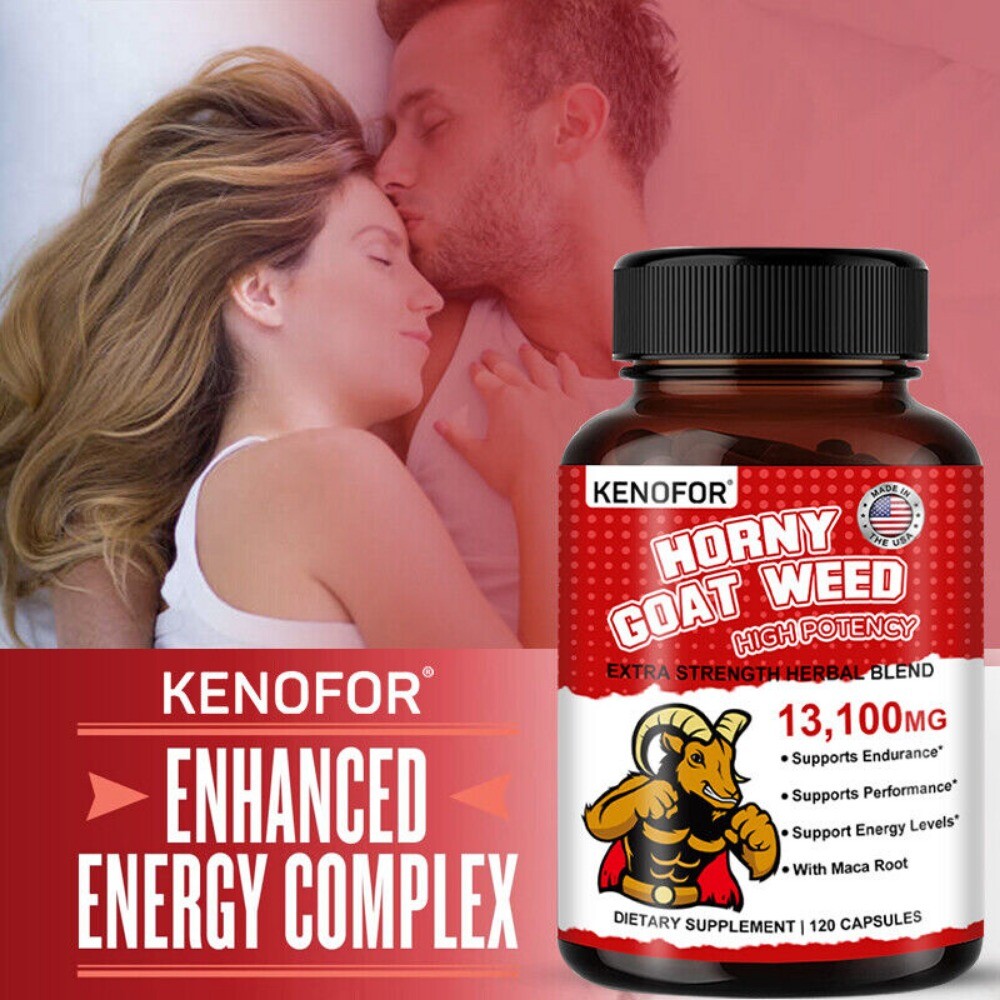 Horny Goat Weed Complex | 13,100 mg | 120 Capsules | Vegetarian | by KENOFOR