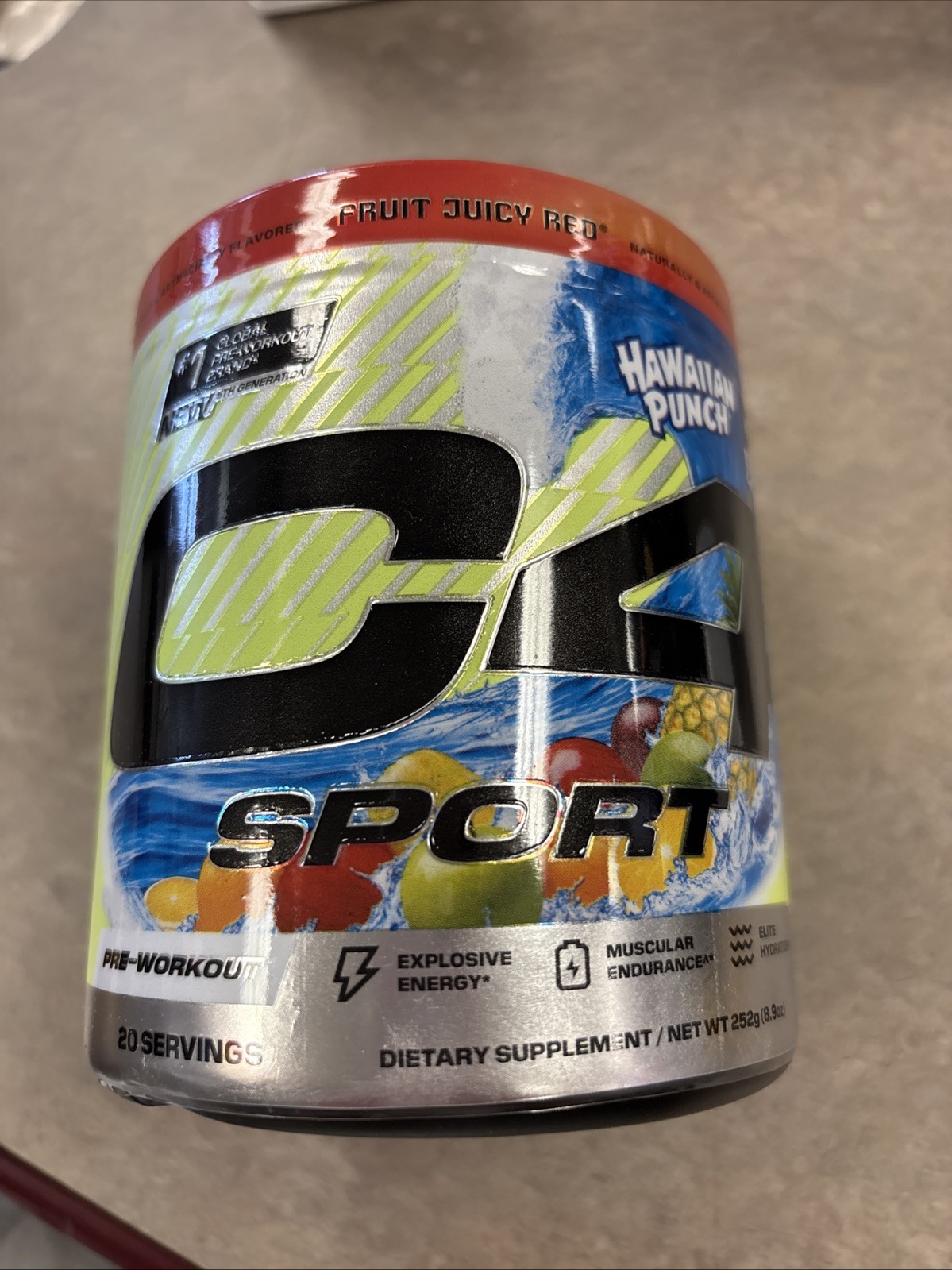 Cellucor C4 Sport Pre-Workout Hawaiian Punch Fruit Juicy Red 20 Serving Ex 1/27