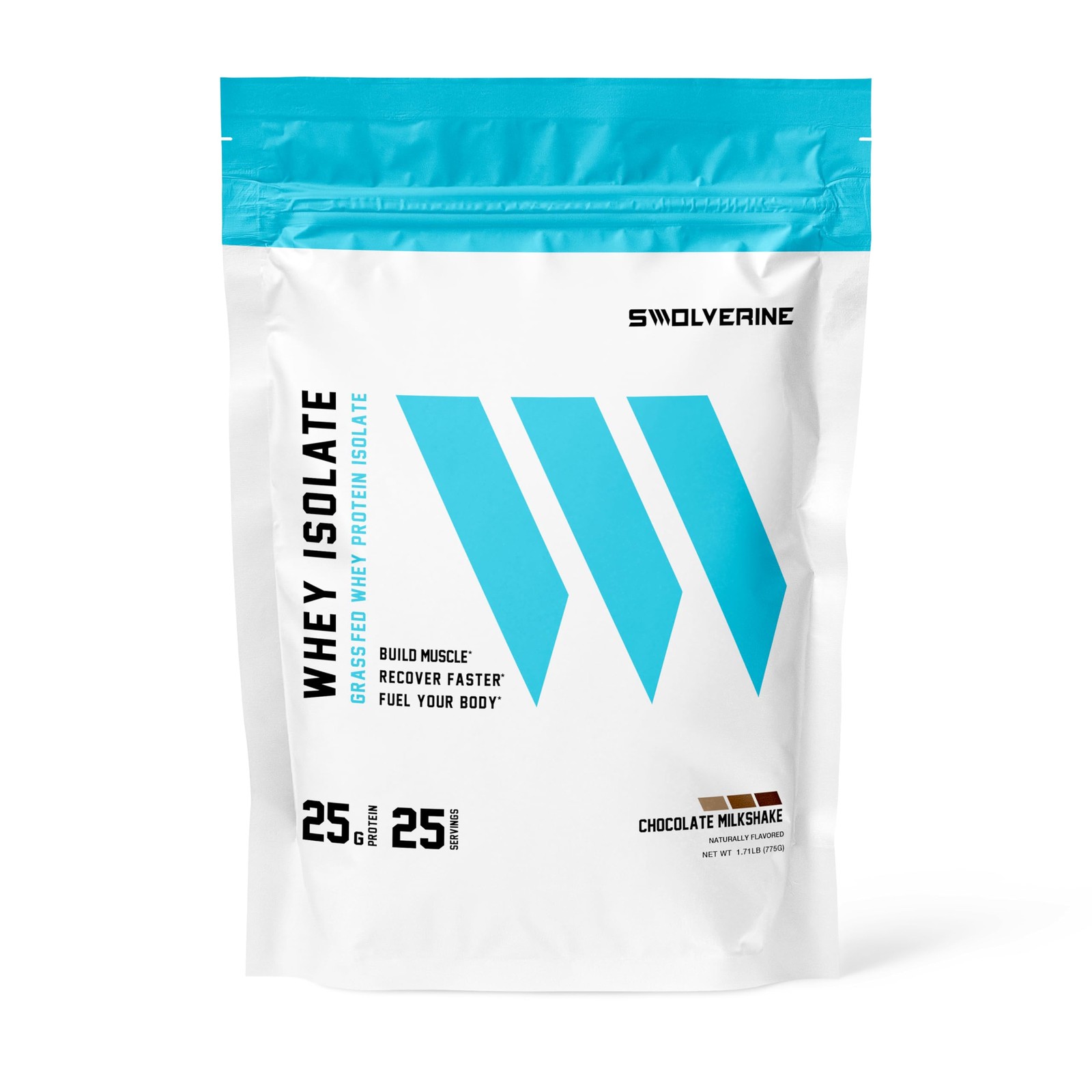 Swolverine Whey Protein Isolate Powder – 25g Protein, FastDigesting WPI with …