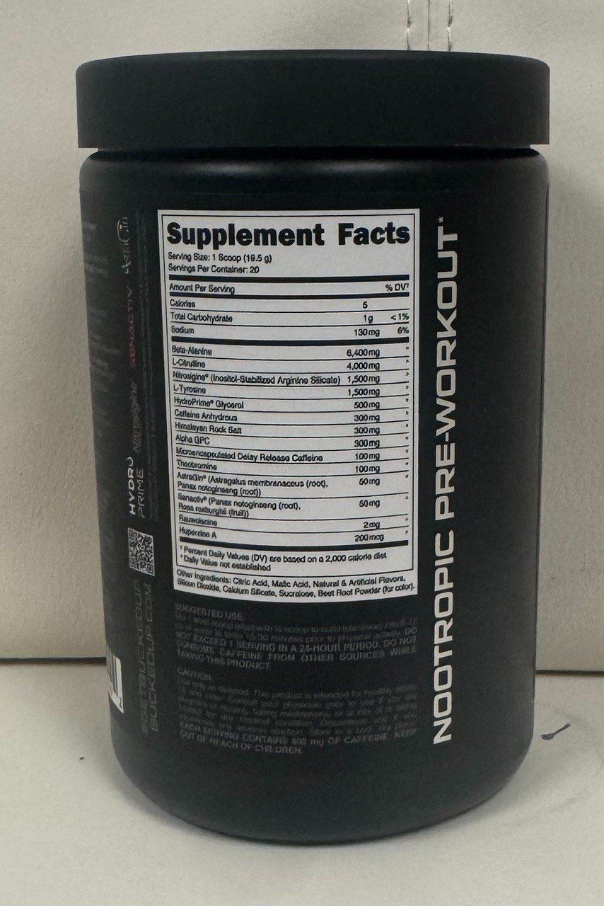 Bucked Up Mother Bucker MIAMI flavor13.8oz High Stimulant Brand New