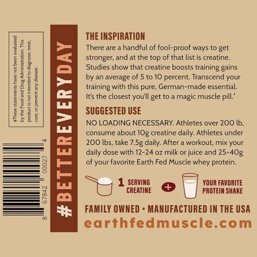 Creatine Monohydrate Powder 300g Unflavored Strength Power Muscle