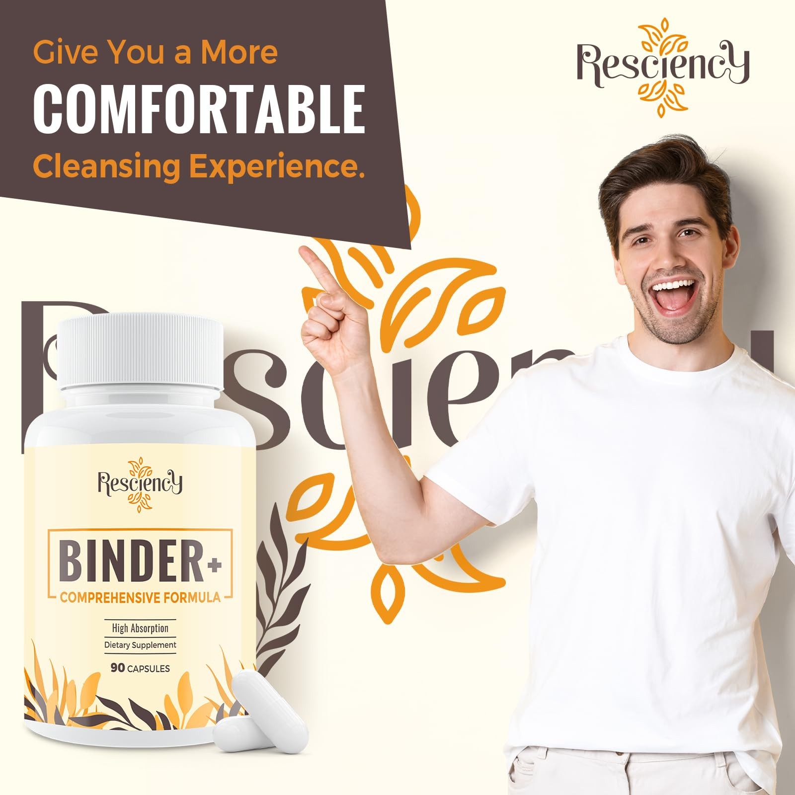 Detox Binder Supplement – Activated Charcoal, Zeolite, Bentonite Clay, Milk This