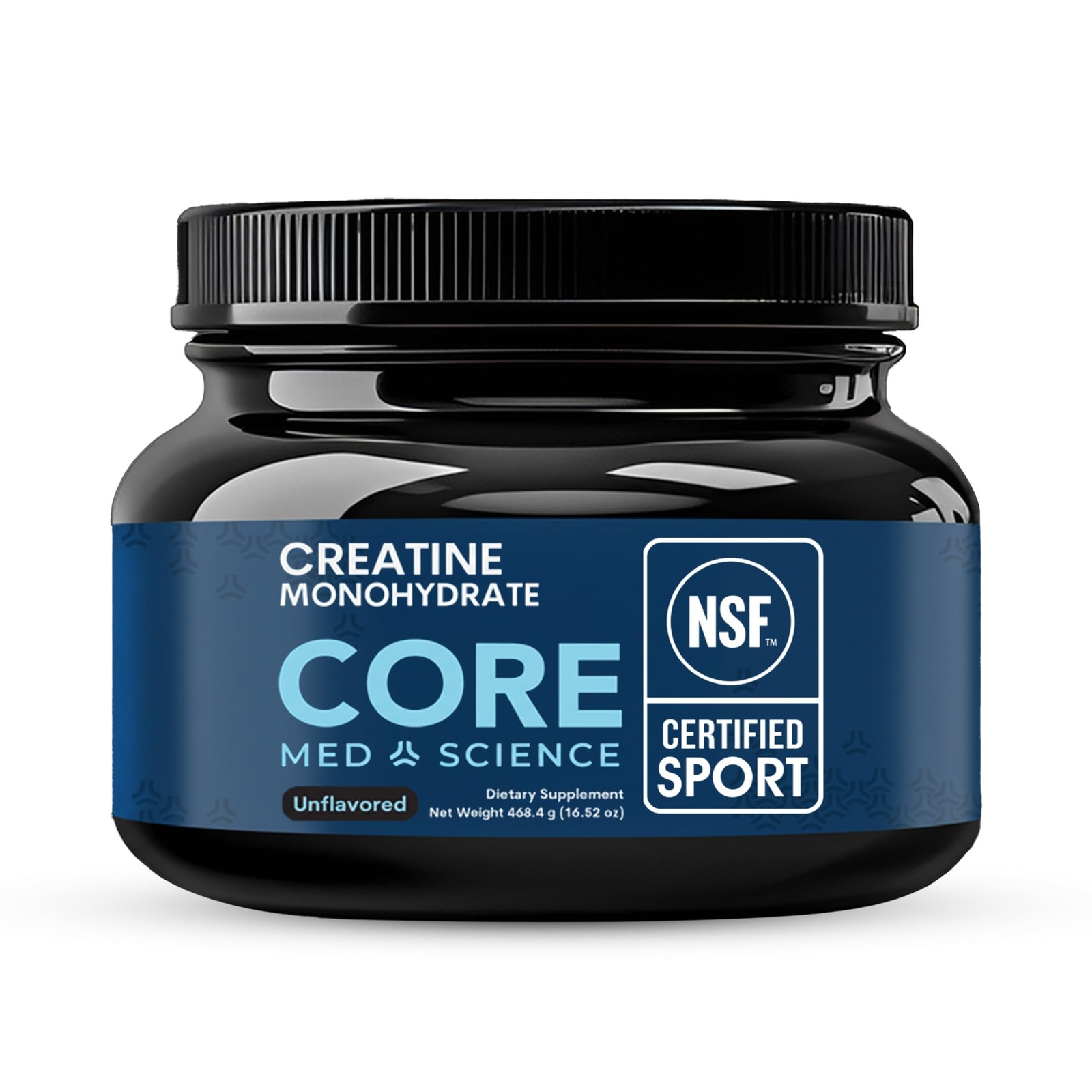 Core Med Science Creatine Monohydrate Powder 90 Servings – NSF Certified for …