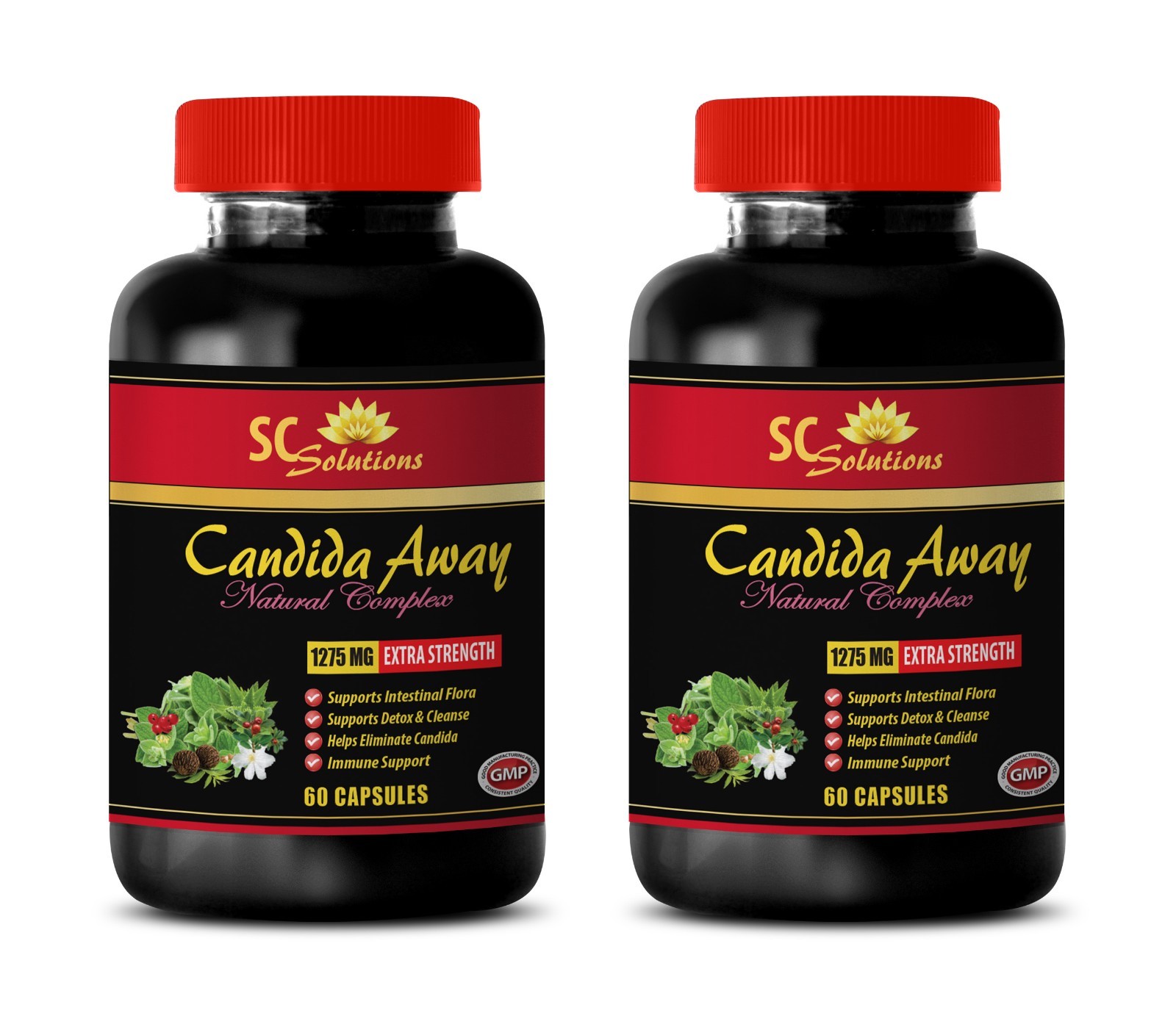 Aloe Vera powder – CANDIDA AWAY PLUS – itching and inflammation – 2 Bottle