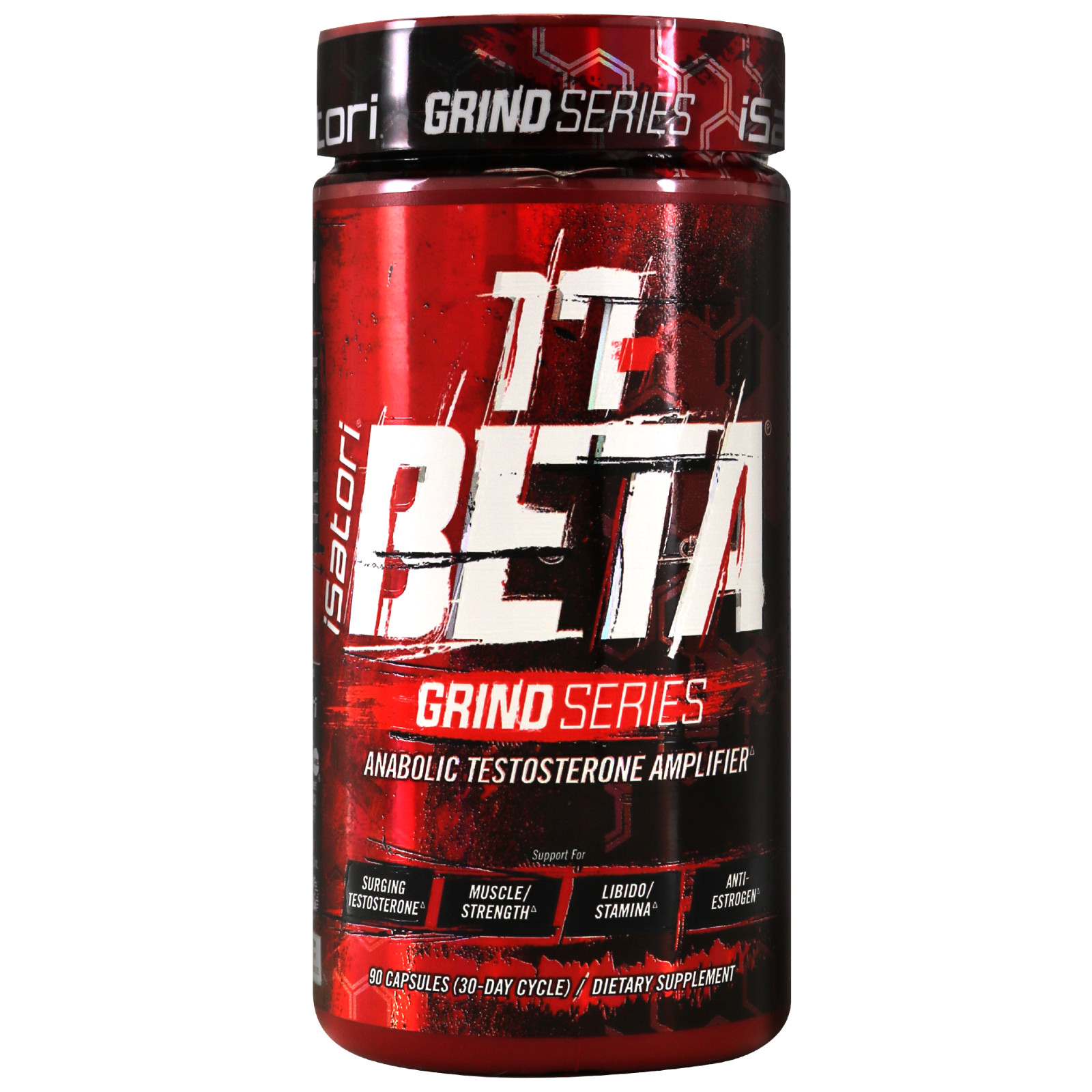 iSatori 17-BETA Testosterone Amplifier DHEA for Muscle & Strength – 90 Capsules