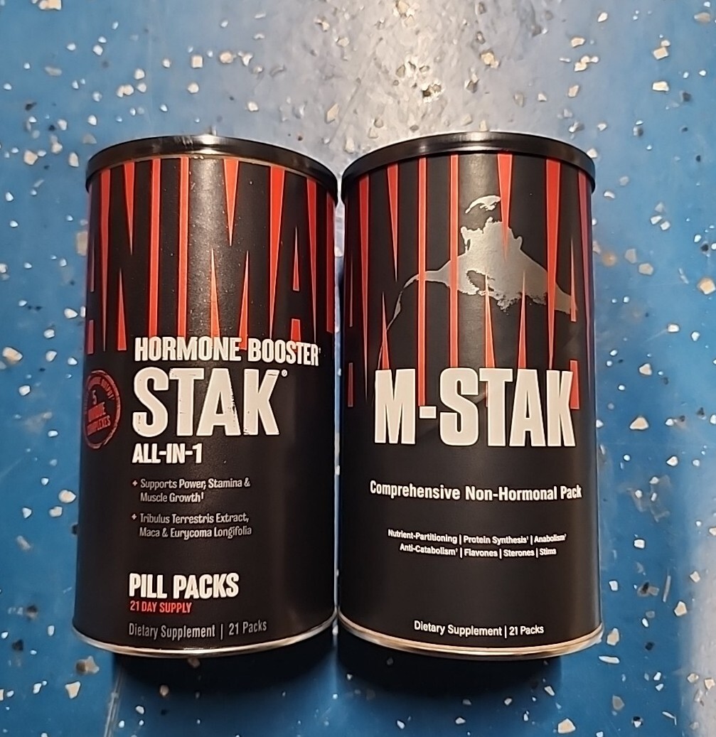 Universal Nutrition Animal M-Stak 21 PACKS Animal Stak 21 Packs Ships FREE