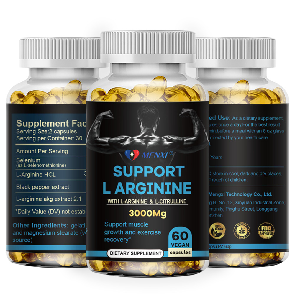 L-Arginine 3000Mg Nitric Oxide,Testosterone Booster,Muscle Workout Performance