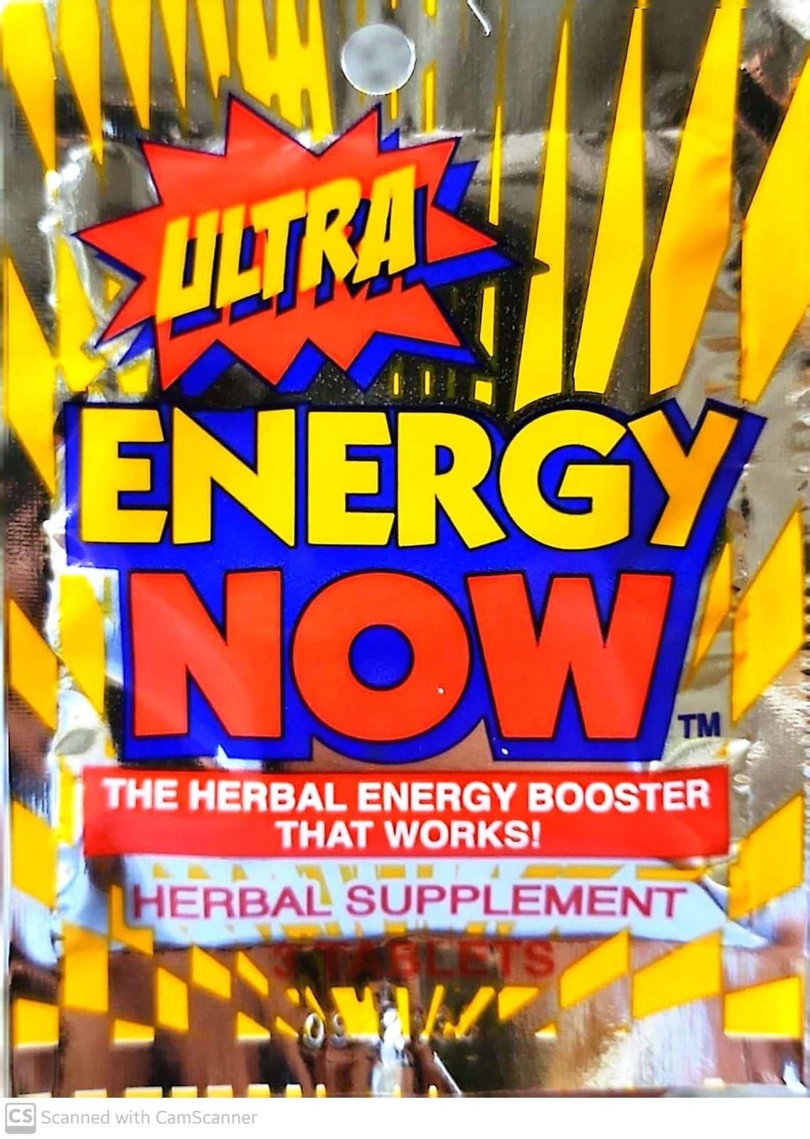 Ultra Energy Now 3 Tabs Packages, Pack of 24