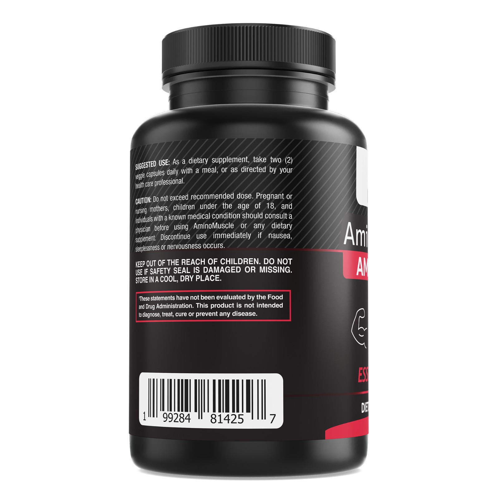 Alpha AminoMuscle Muscle Builder 60 Capsules | High Potency Protein Support