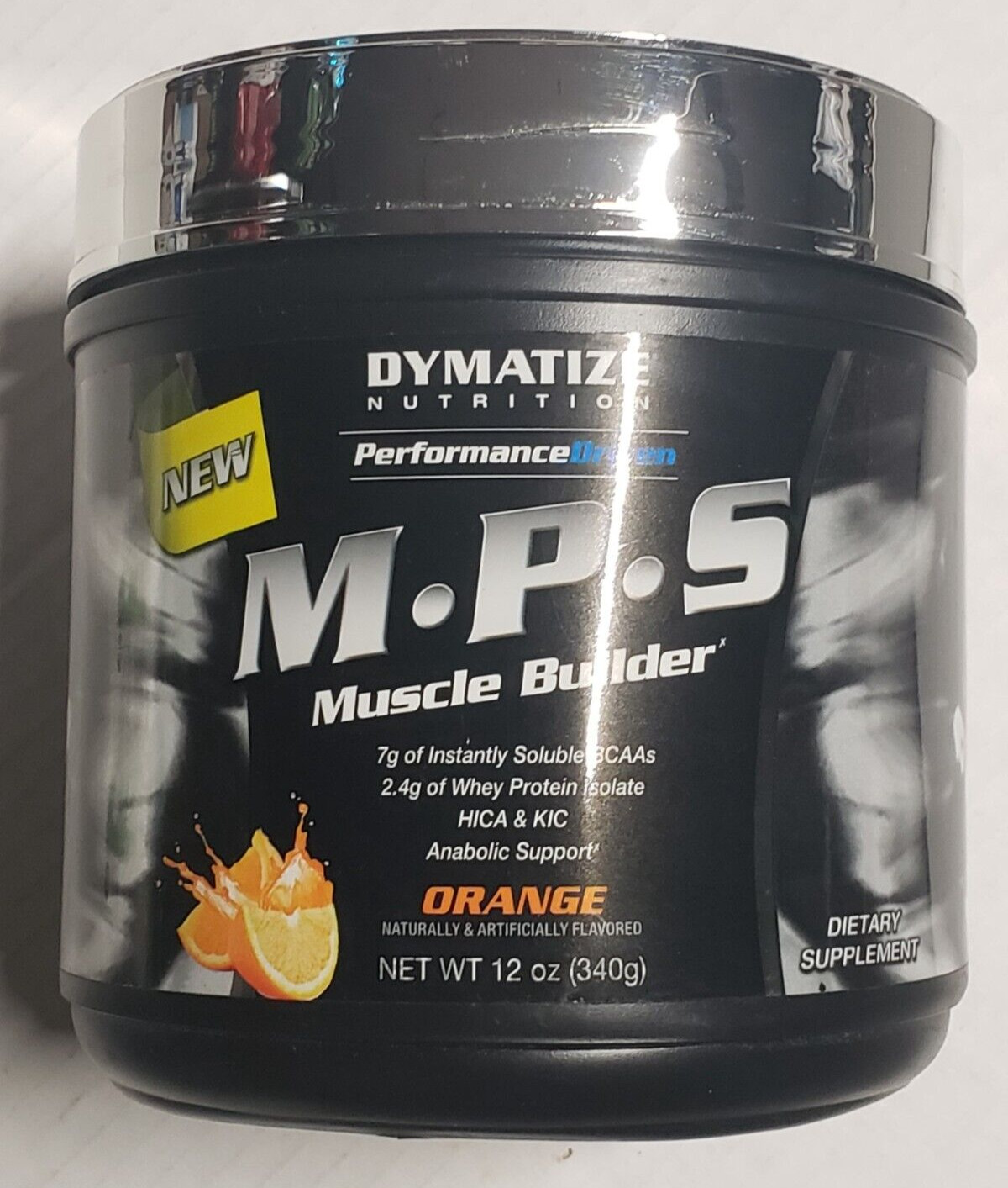 Dymatize Nutrition M.P.S Muscle Builder – Orange – 12 oz – 20 Servs – Exp 4/2025