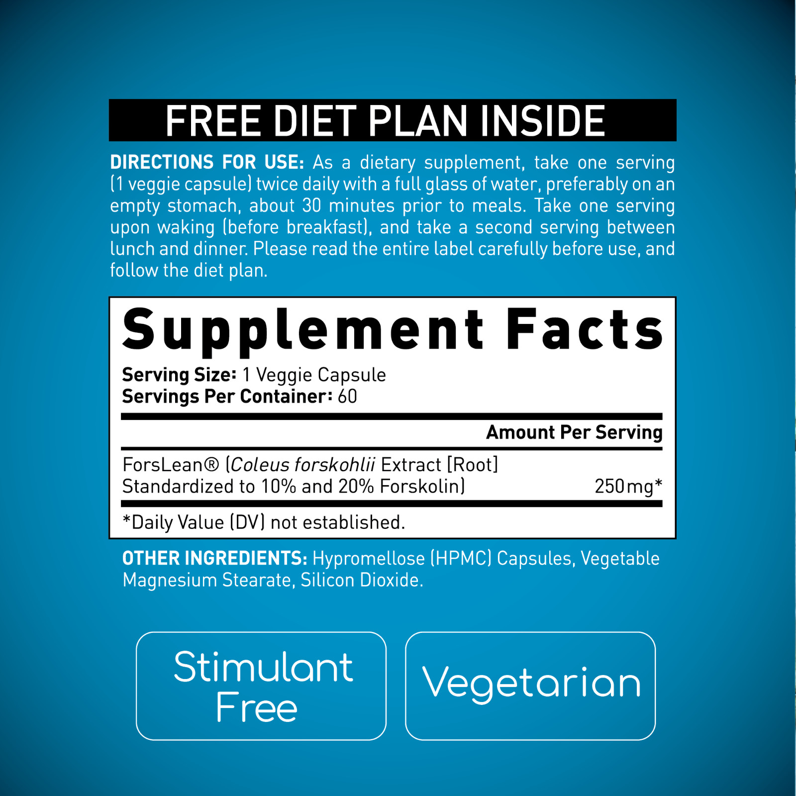 Forskolin Lean & Tone Clinically Studied Weight Loss & Body Toning Formula