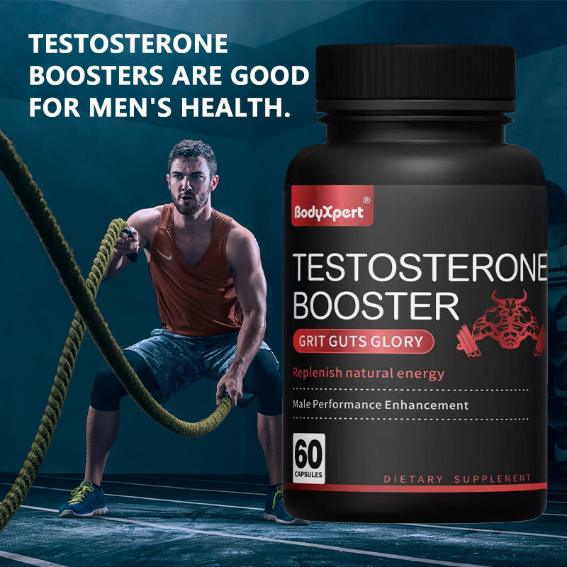 Testosterone Booster for Men, Male Enhancement Pills, Energy Strength Stamina 60