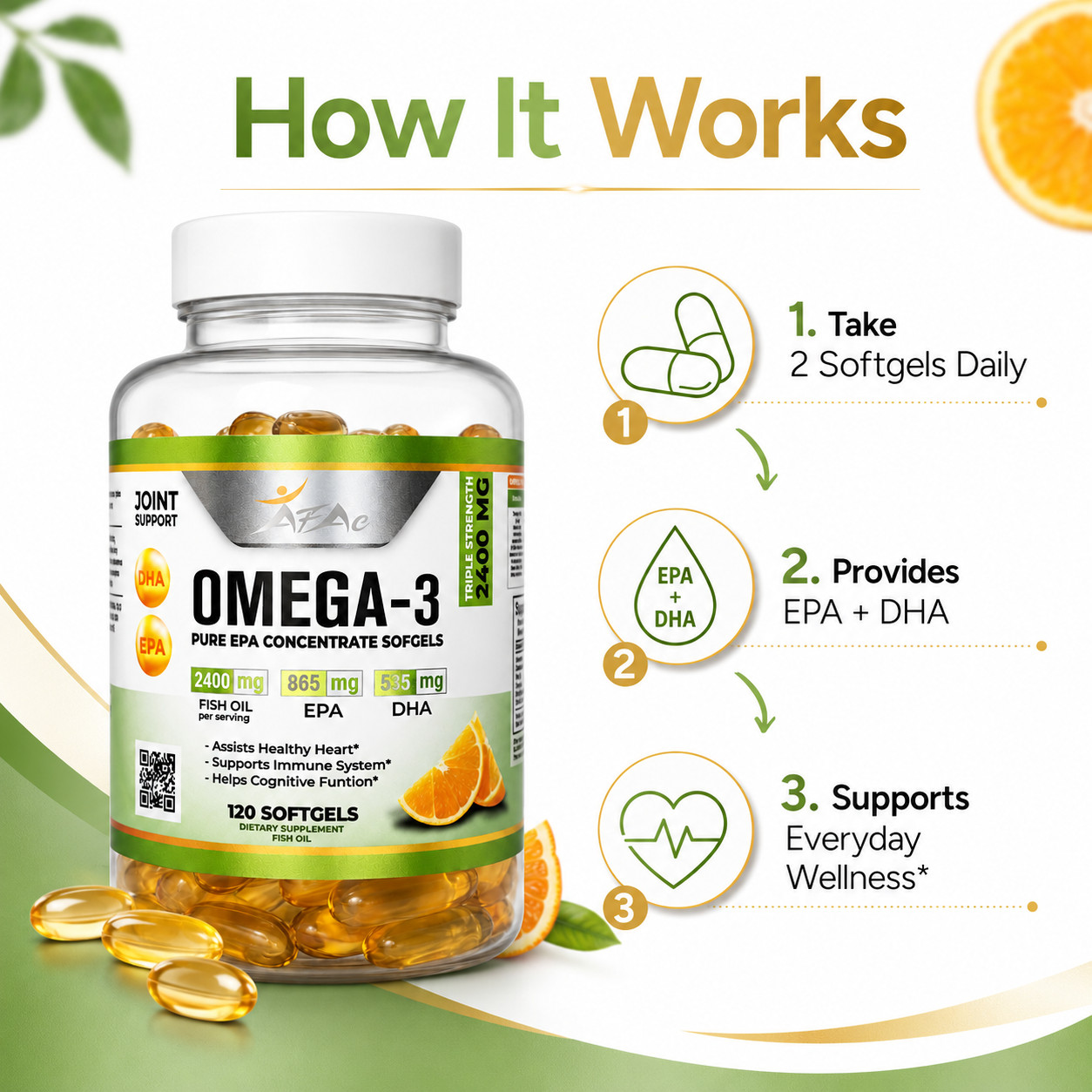 OMEGA 3 FISH OIL 1.000 MG ALFA 100 CAPSULES Omega3