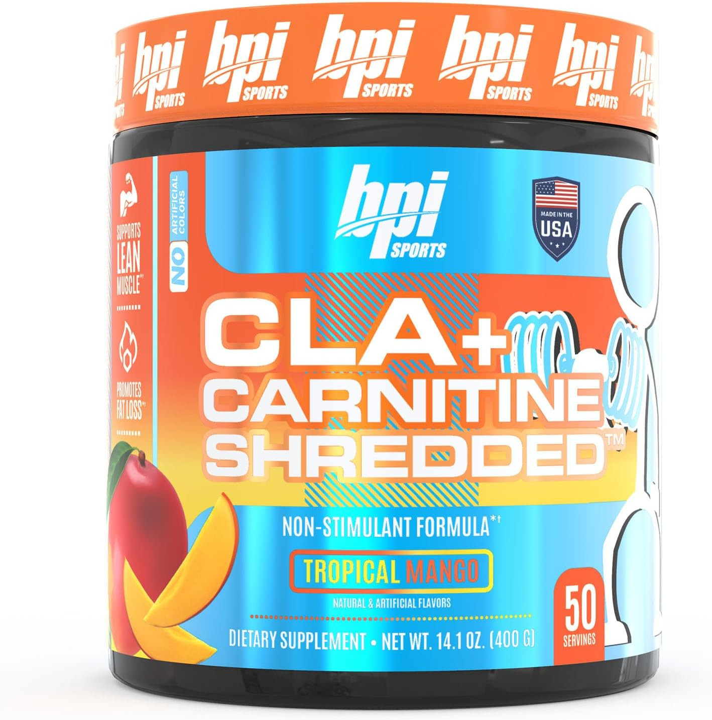CLA + Carnitine Shredded Supports Lean Muscle & Promotes Fat Loss – Tropical …