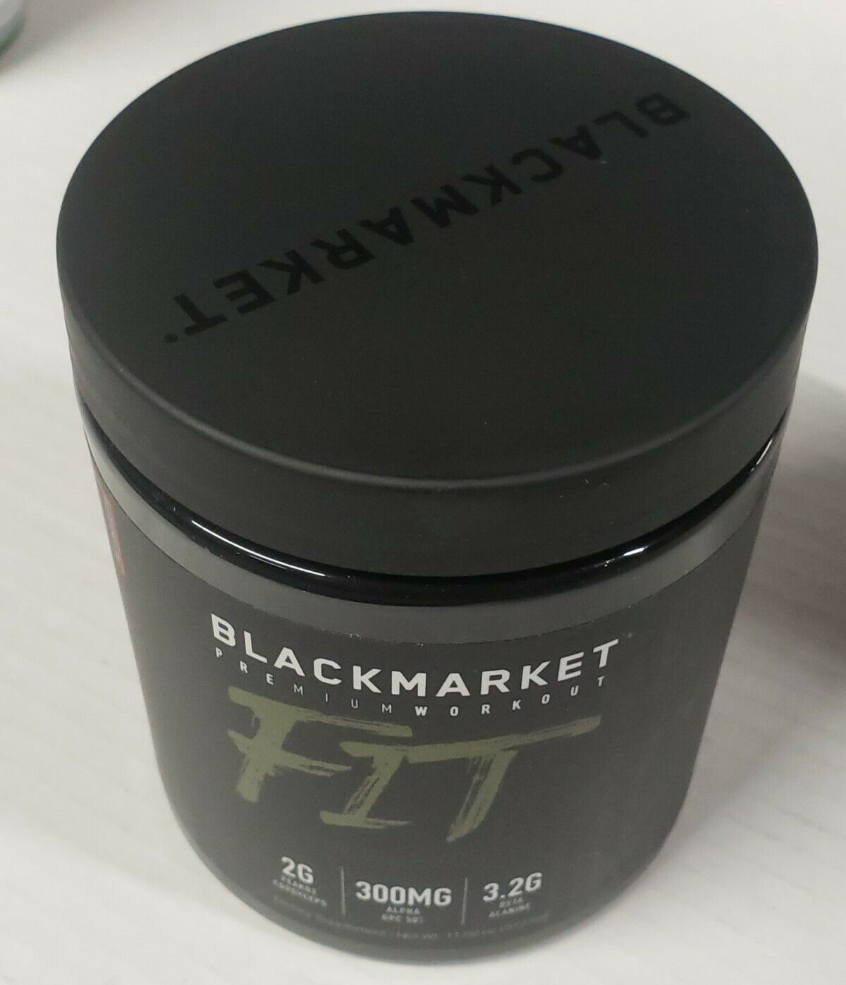 BLACK MARKET LABS – FIT Pre-Workout – WODERMELON Flavor – 25 Servs – Exp 12/2024