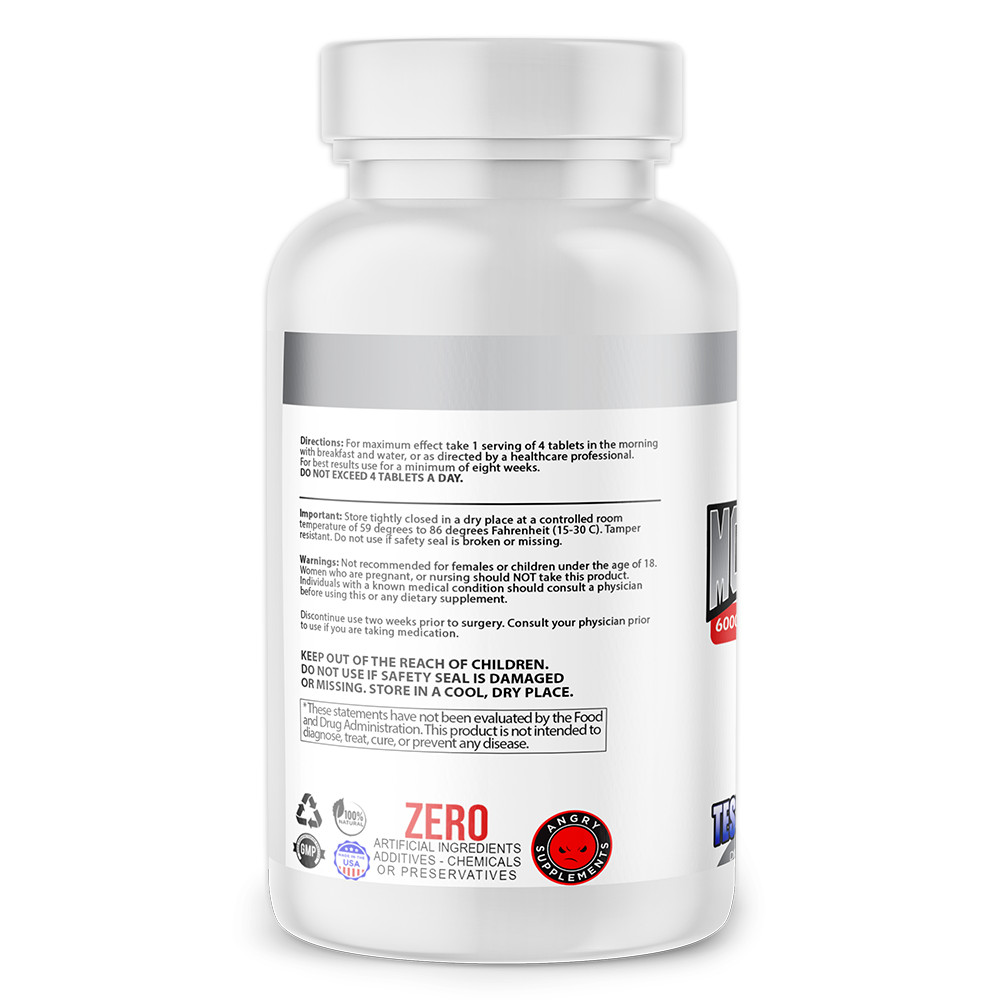 #1 Testosterone Booster Monster Test Tablets 240ct + Creatine Monohydrate 300g