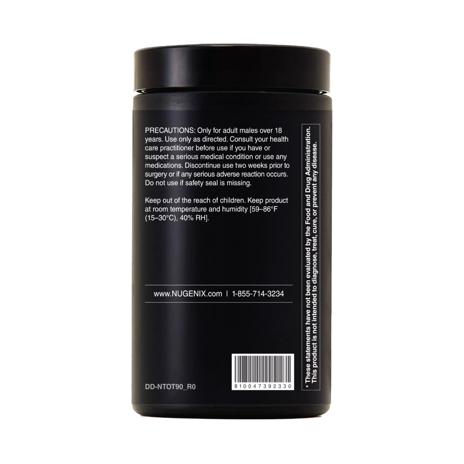 Testosterone Booster & Nitric Oxide Support for Men, 90ct | Boost Energy & Drive