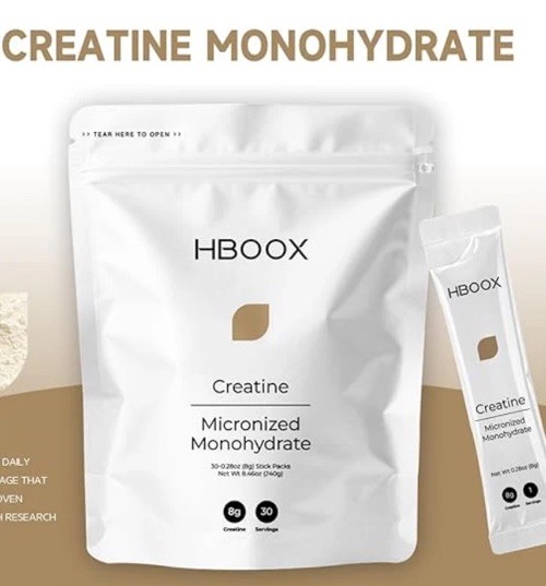 Micronized Creatine Monohydrate Travel Packs – 8g for Muscle Growth & Recovery,