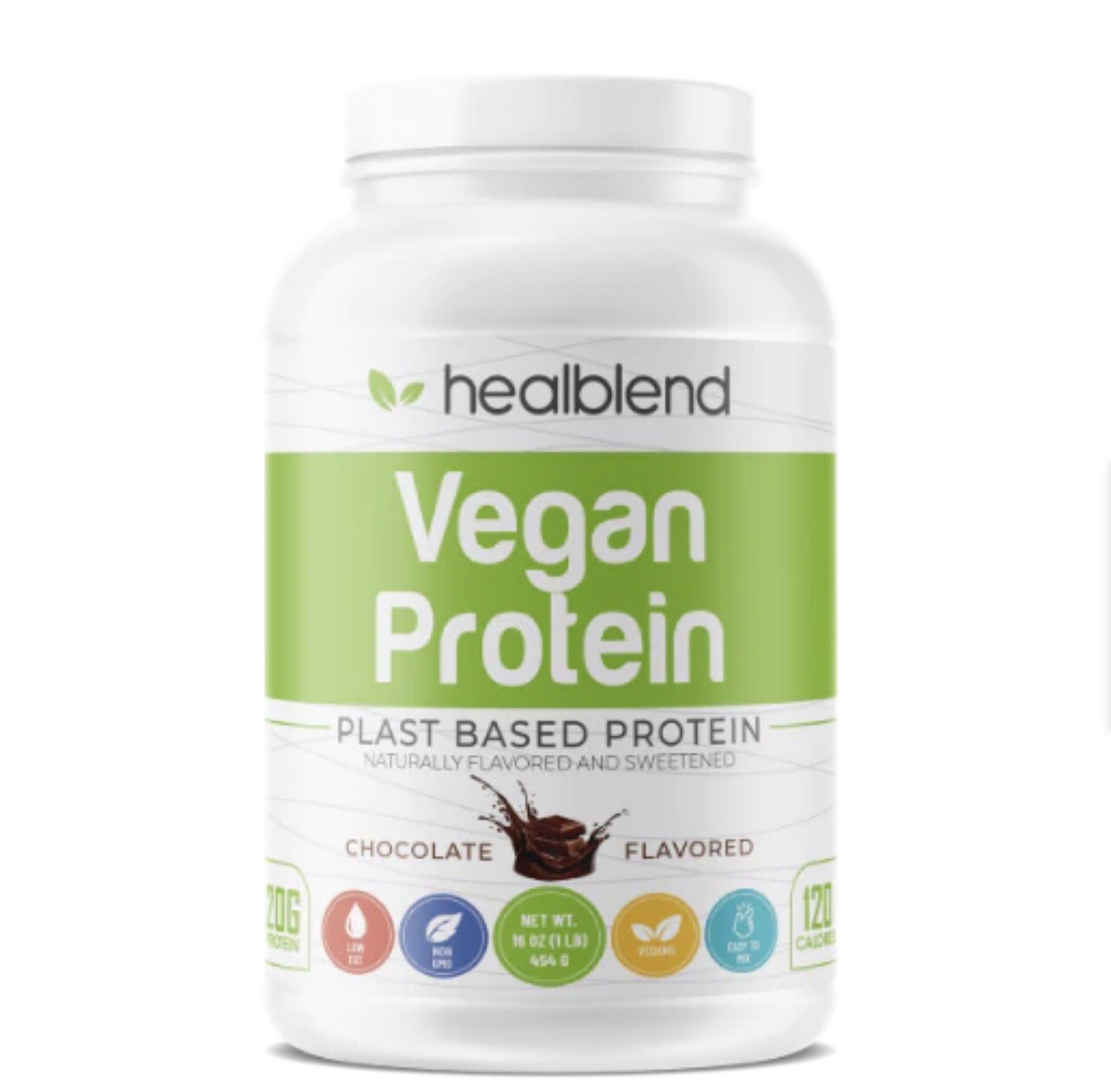 Plant-Based Protein Powder Vegan Dietary Supplement – Gluten-Free, Non-GMO