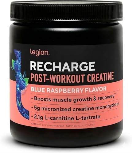 Creatine Monohydrate Post Workout Drink Strawberry Lemonade 30 Servings