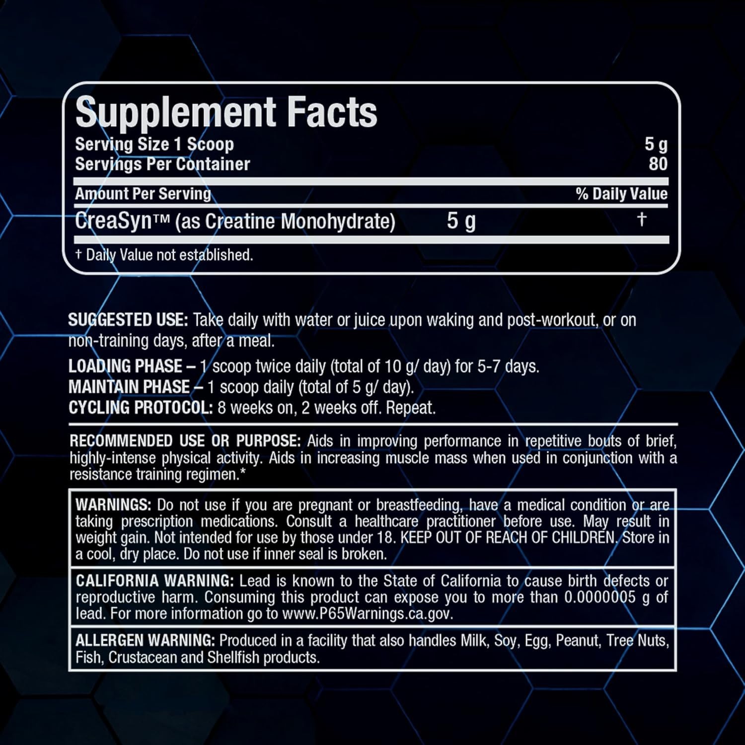 Pure Micronized Creatine Monohydrate Powder – Unflavored Supplement, 400g