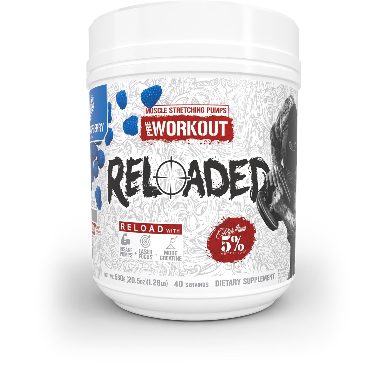 High-Stim Pre-Workout Powder | Ultra Energy, Focus, Pumps & Endurance | Citrulli
