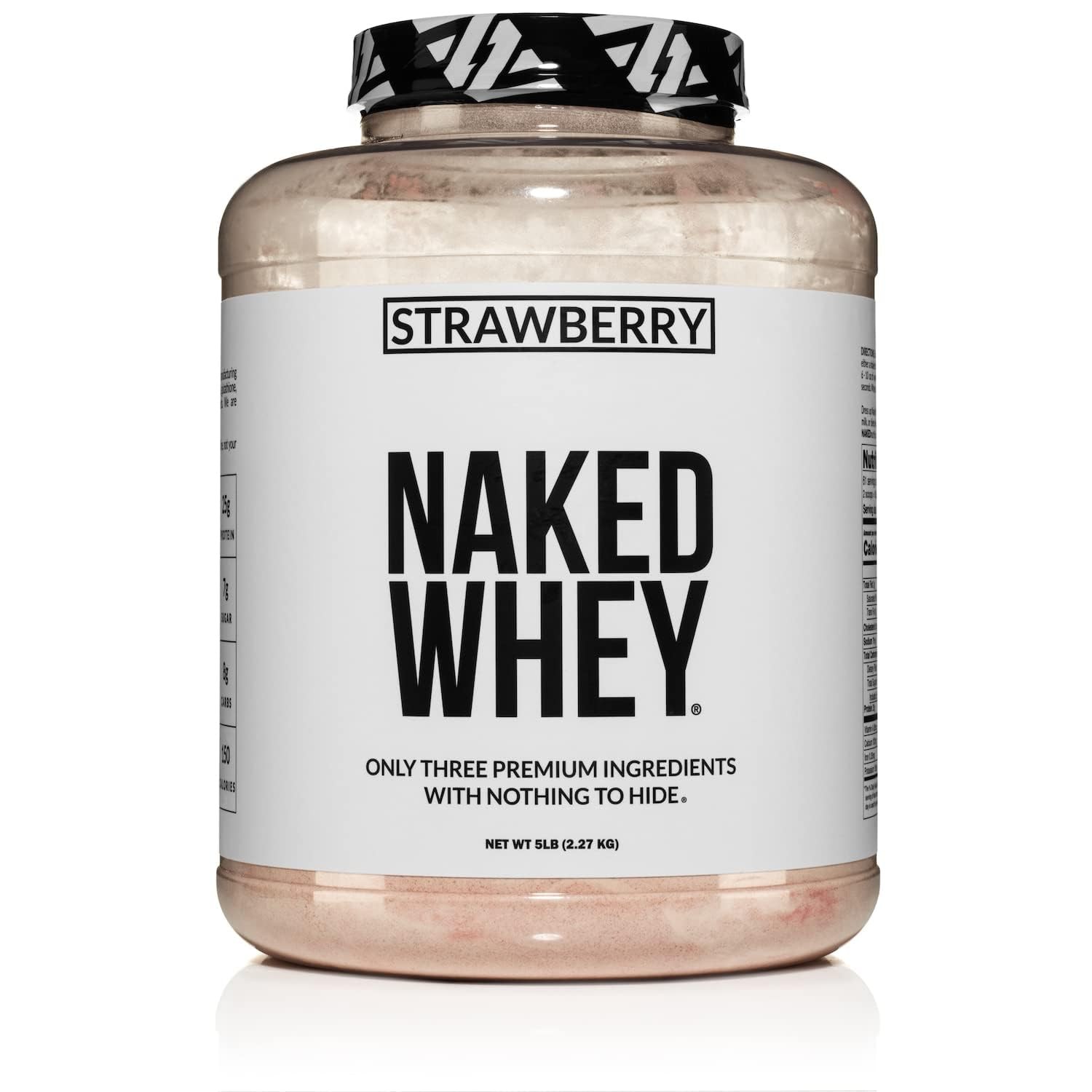 Strawberry Whey Protein – All Natural Grass Fed Whey Protein Powder + Dried