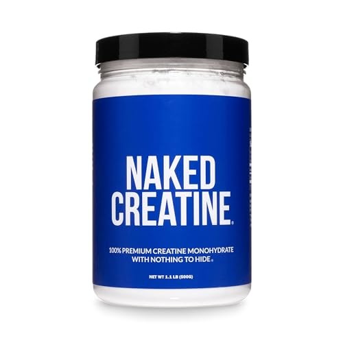 Creatine Monohydrate Powder 500g Pure Micronized Unflavored Bulk