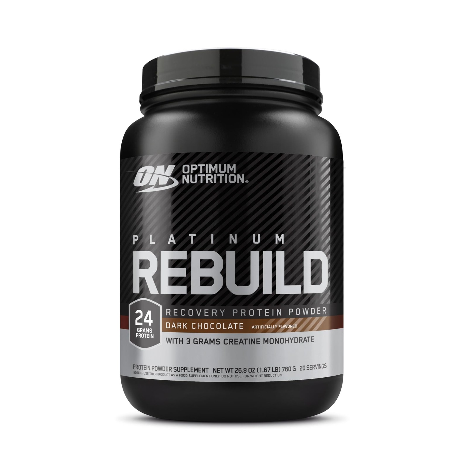 Optimum Nutrition Platinum Rebuild Premium Platinum Blend Protein Powder