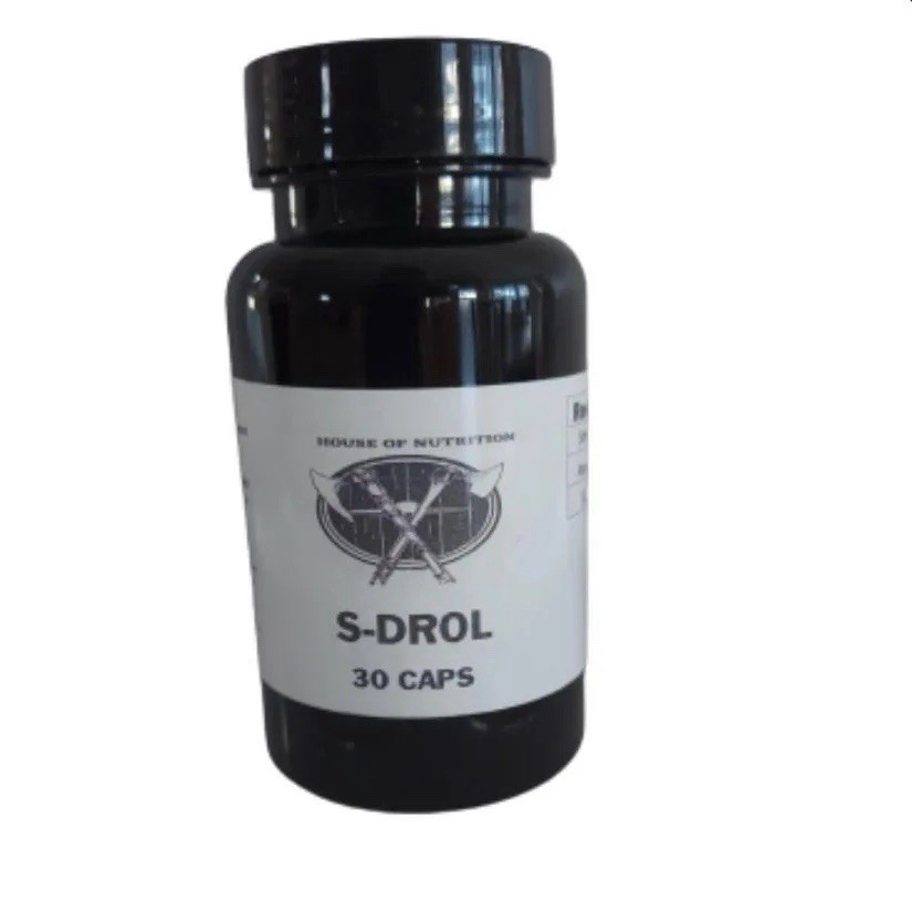 *HARDCORE* S-DROL PH (30 Caps x 25mg) | Old School Mass | FREE SHIPPING
