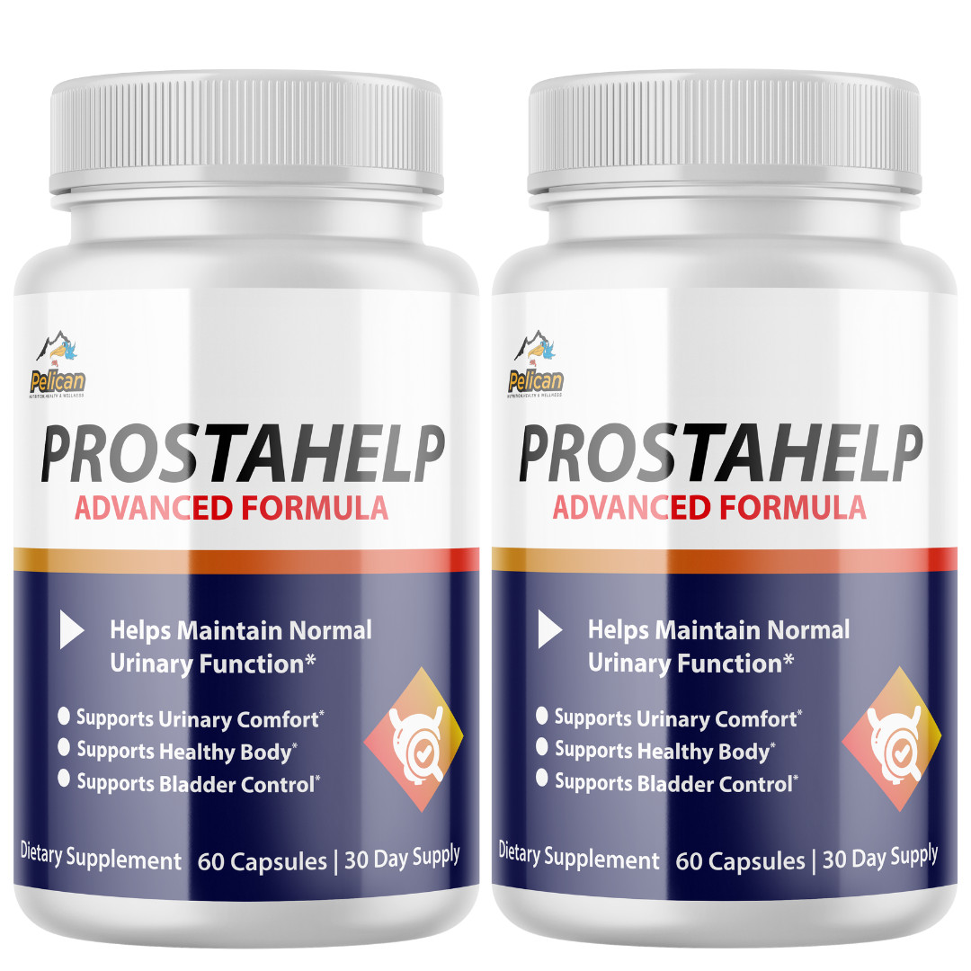 ProstaHelp- Support Supplement for Men – Urinary & Bladder Health-2 Bottles