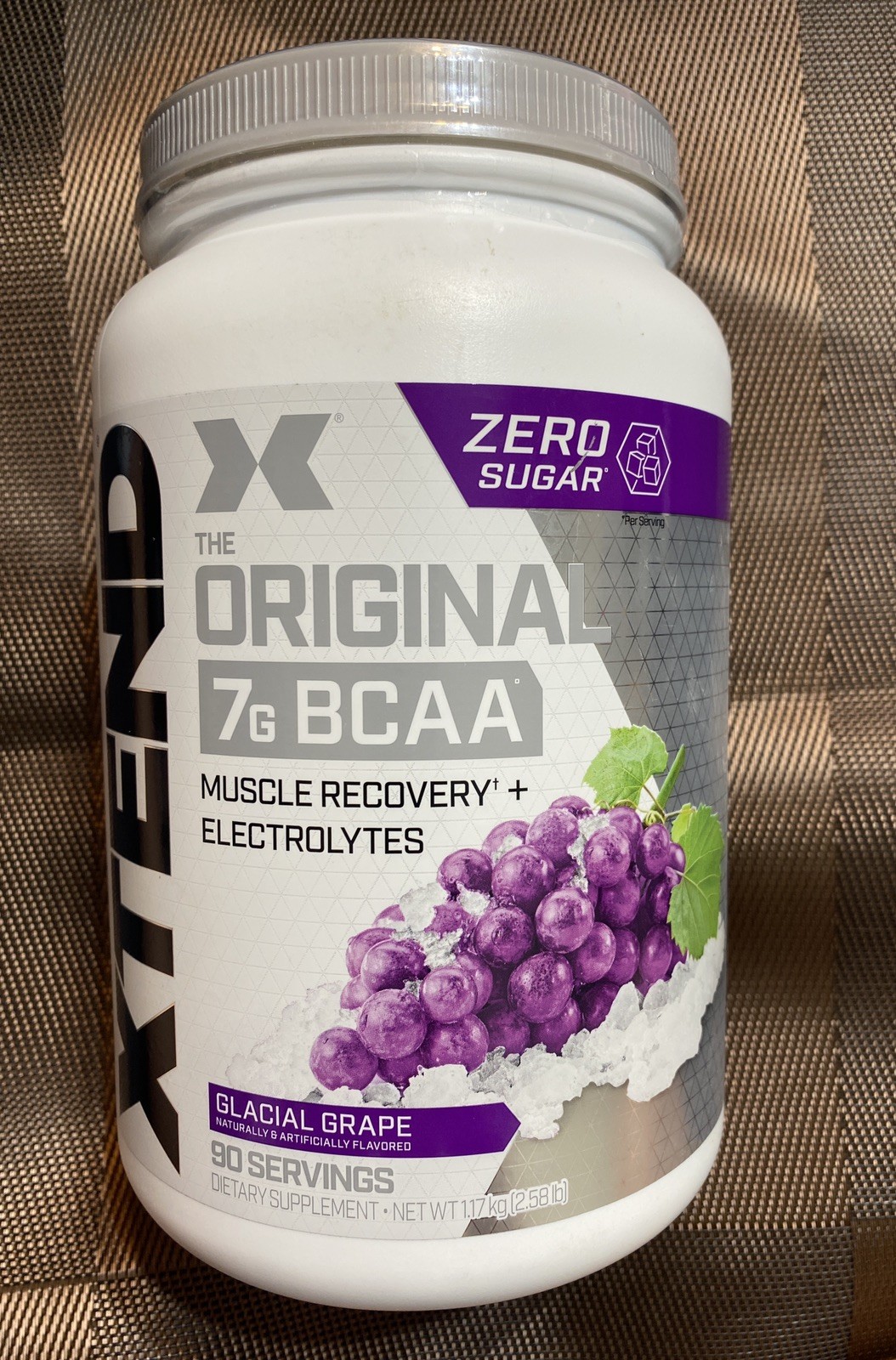 90 Servings Xtend Original BCAA Powder Muscle Recovery 90 Servings Glacial Grape