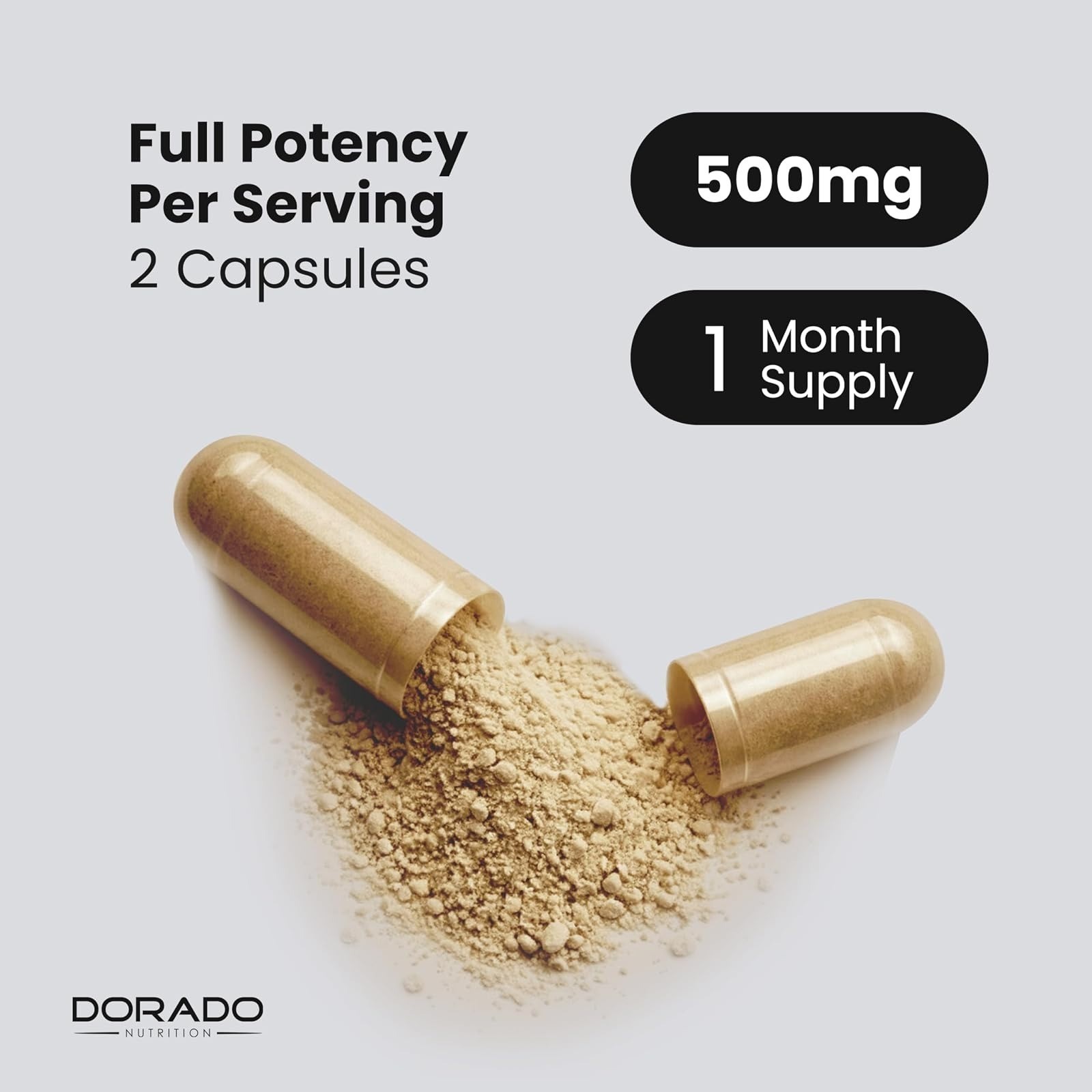 DORADO NUTRITION Epicatechin Extract 500mg 60 Capsules Muscle Support