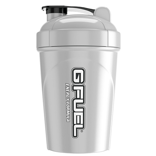 The ATOMIC #47 Shaker Cup 16oz | Limited Edition GFuel Silver Shaker