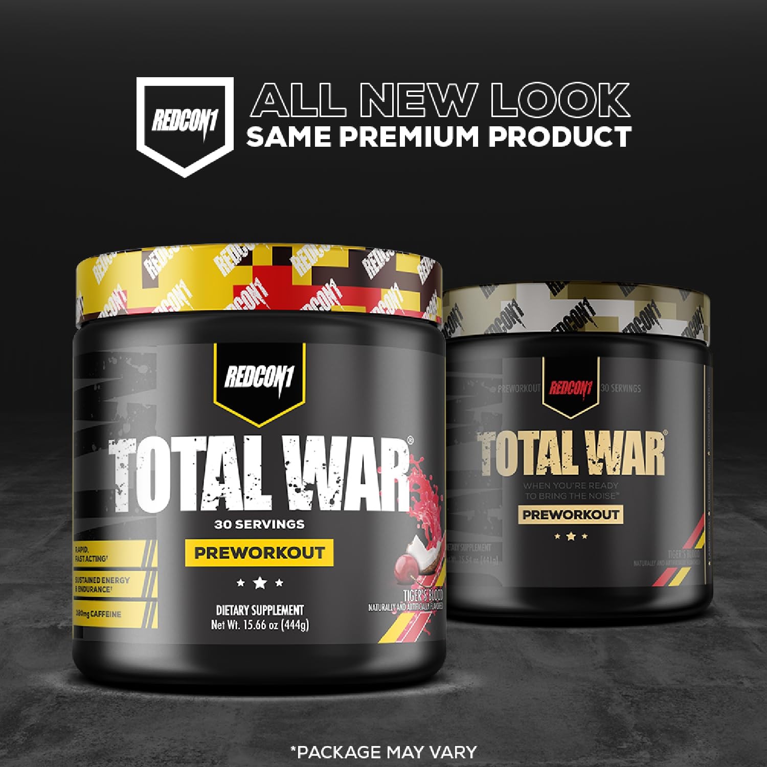 Total War Preworkout – Contains 320mg of Caffeine from Green Tea, Juniper & B…