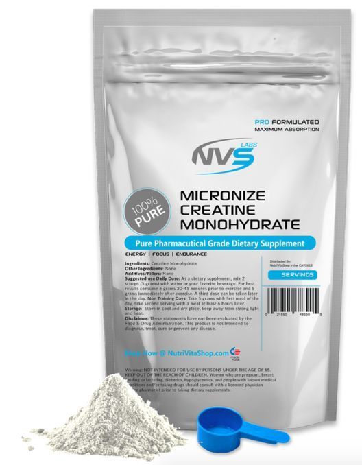 2.2 lb Ultra Micronized Creatine Monohydrate Powder 200 Servings – USP Grade