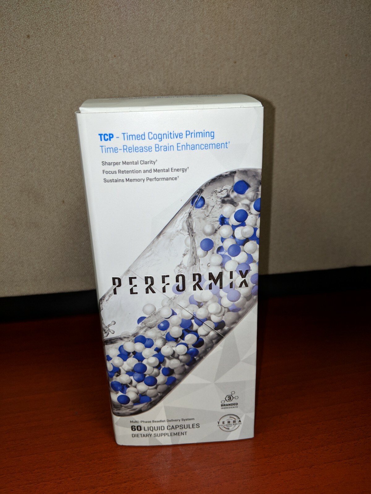 PERFORMIX TCP -60 Caps *NOOTROPIC* & FREE CELLUCOR Probiotic *DUAL BIO*