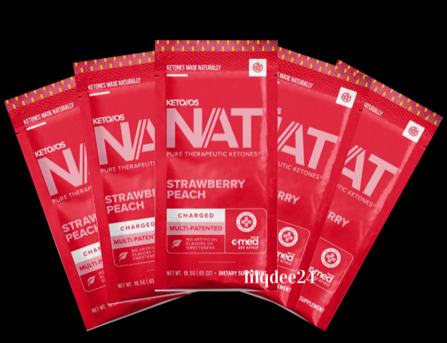 🔥Pruvit Keto OS NAT Ketones Charged Strawberry Peach 5 pack Free Ship 2027