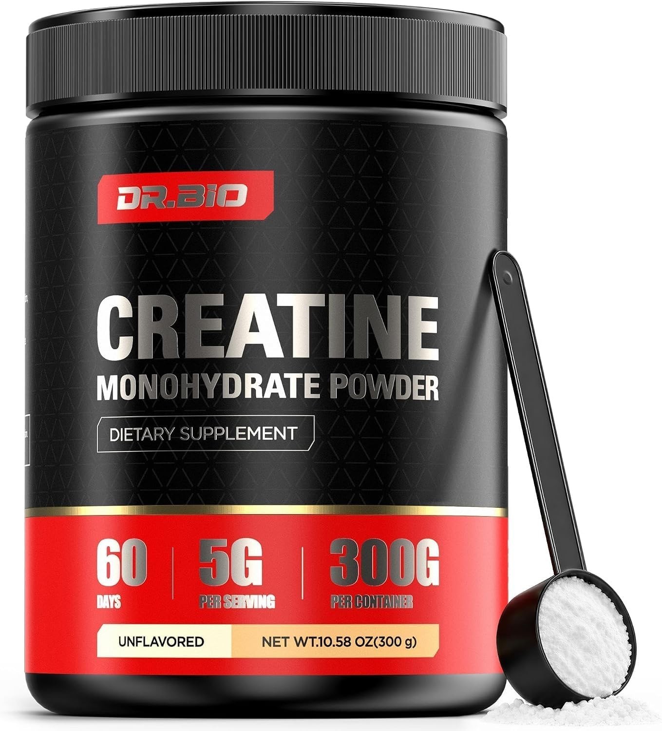 Dr. Bio Instant Boost Creatine Monohydrate Powder 60 Days, 300G