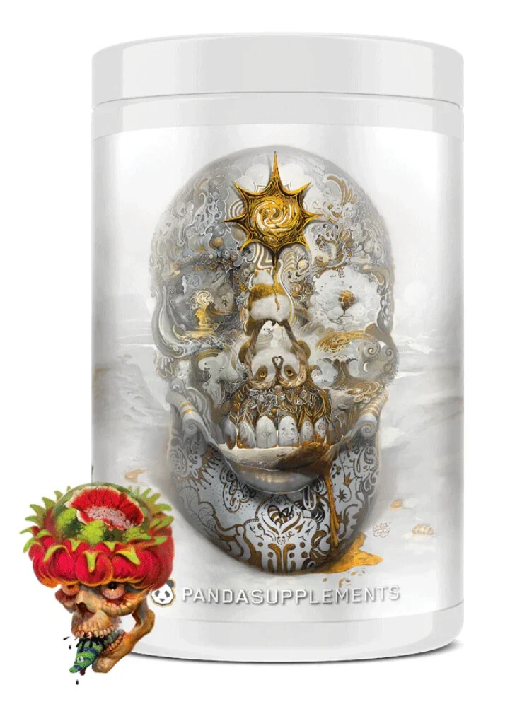Panda Supps SKULL Pre High Stim Nootropic Pre-Workout Insane In the Membrane